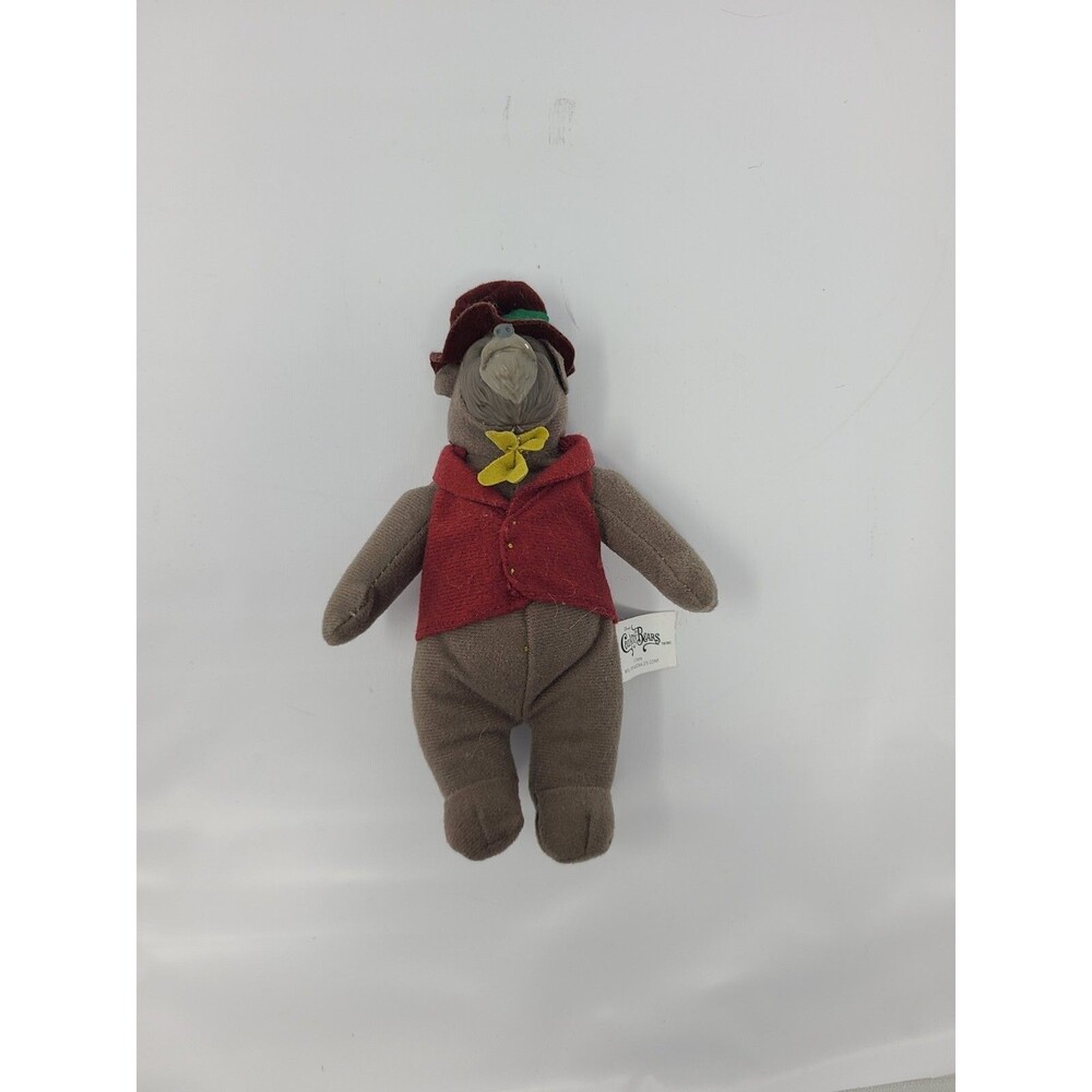 Disney Country Bears Henry Plush Toy McDonalds 2002 Stuffed Figure Hat Mini 7"